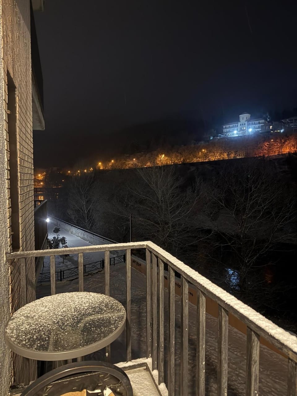 views of river, mountains Apartment in Georgia
