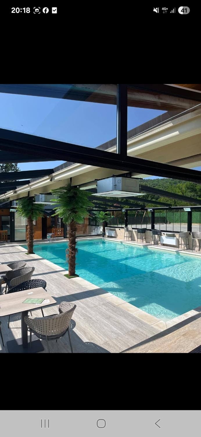 Bungalov uz bazen Apartment in Serbia