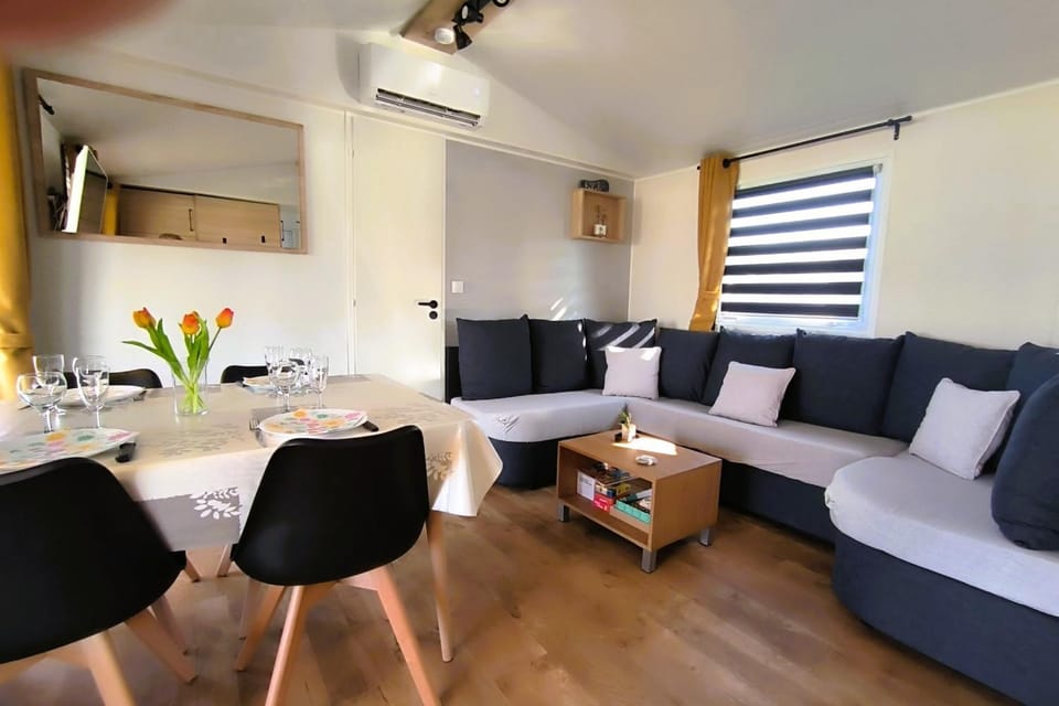 Mobil-Home Cosy 2 Ch - 6 Pers House in Canet-en-Roussillon