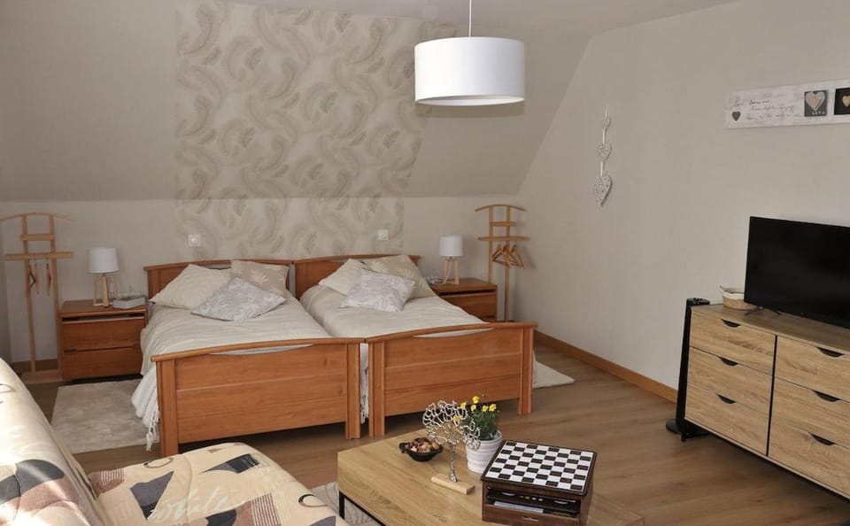 La Houblonnière appartement 3 chambres, 6 lits et 1 clic clac Apartment in Grand Est