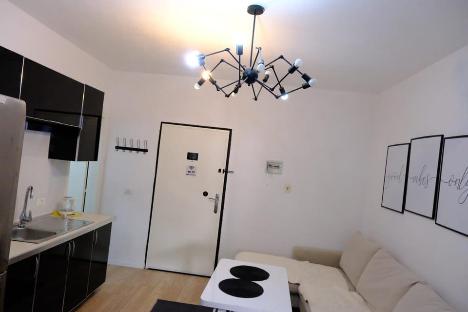Kitchen or kitchenette, Living room, Photo of the whole room