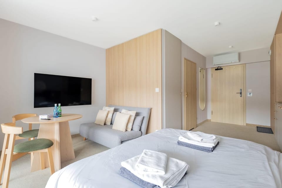 Seaside Baltic Studio with Pool by StayFirst Apartment in West Pomeranian Voivodeship, Poland