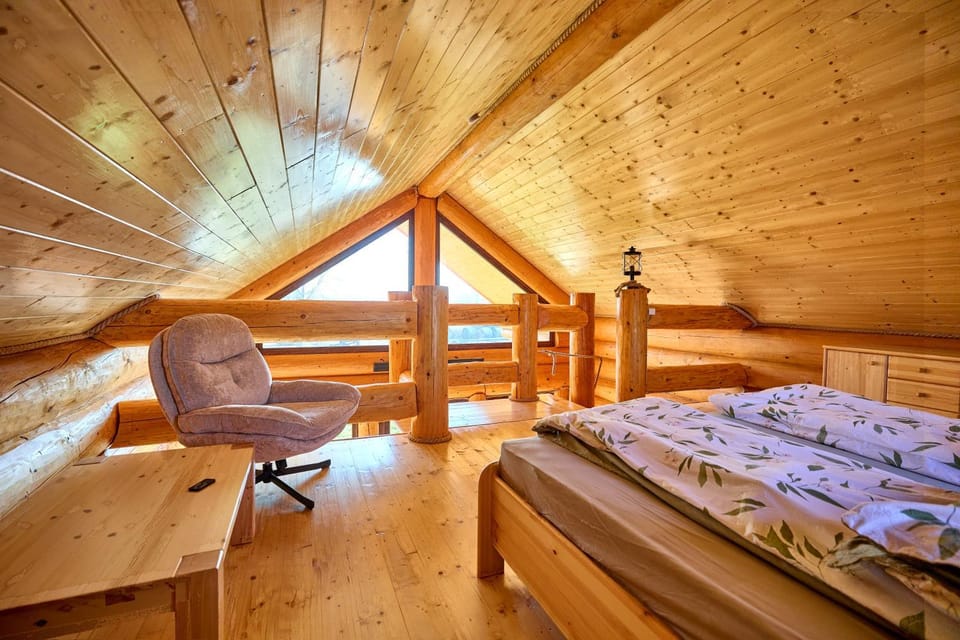 Golden Log House Chalet in Hungary