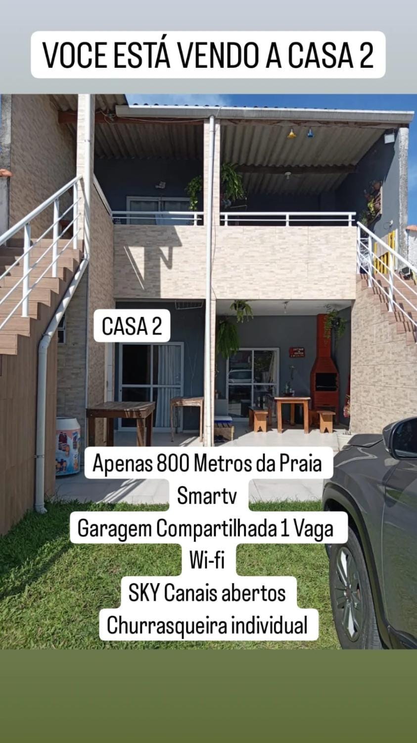 Casa 2 Individual-Bertioga-Litoral Norte SP Apartment in Bertioga