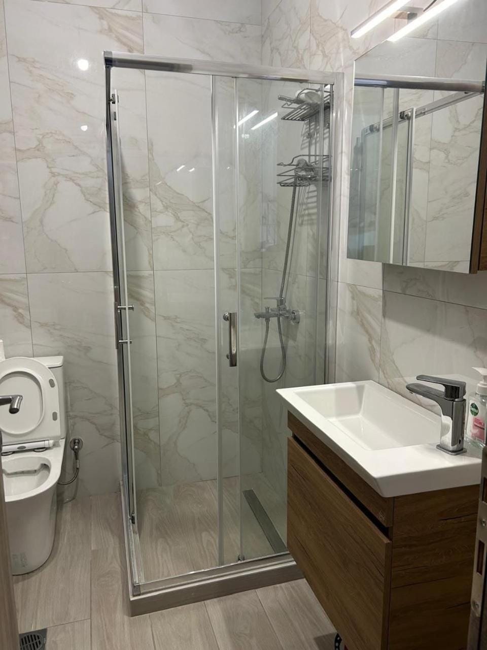 Shower, Toilet