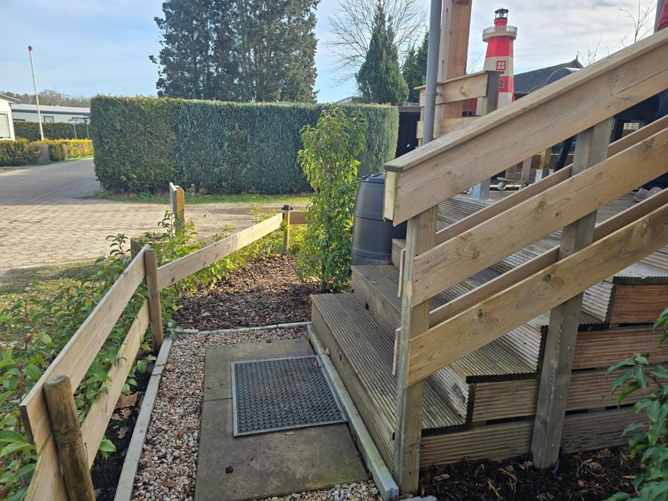 Property building, Garden