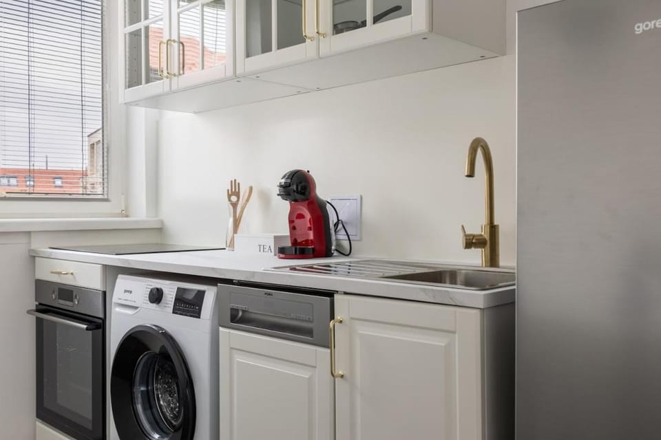 Kitchen or kitchenette, dishwasher, minibar, pet friendly, stove, washing machine, dryer