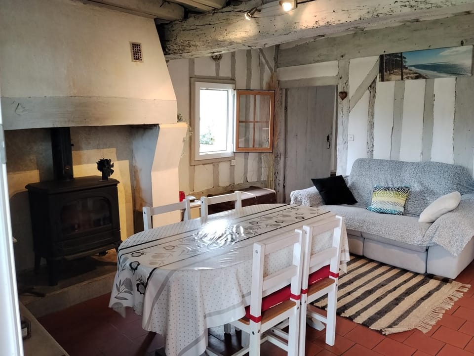 Maison landaise typique sur grand airial House in Nouvelle-Aquitaine