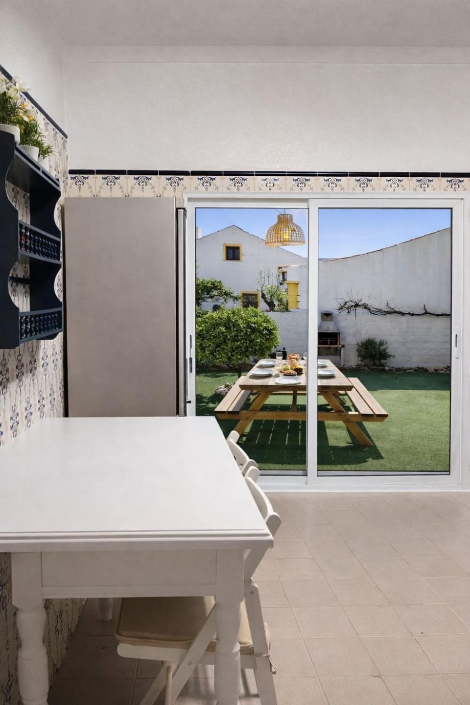 Dining area, Garden view