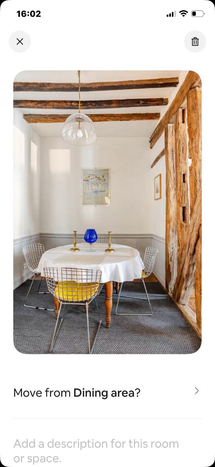 Dining area