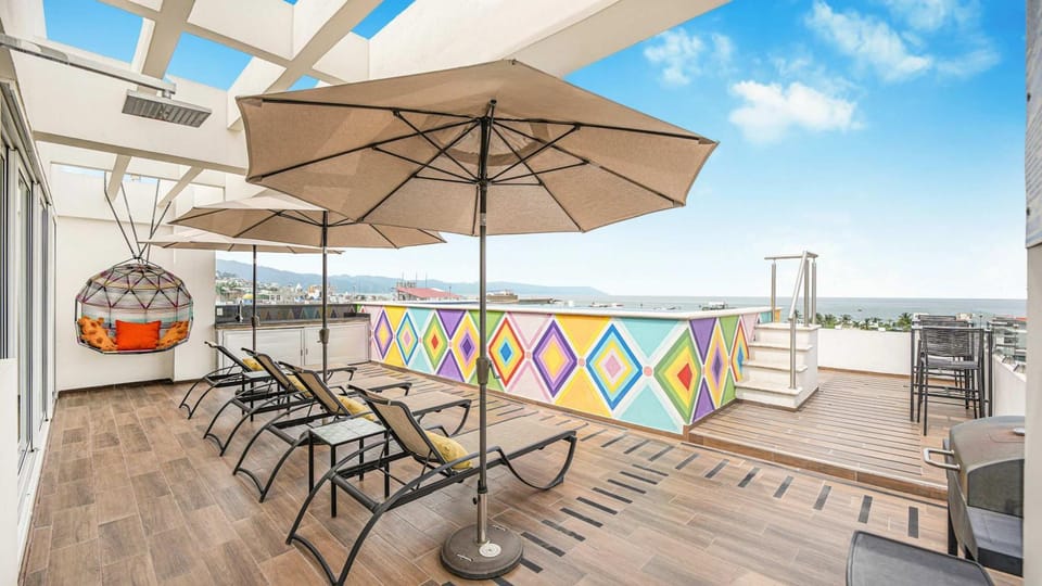 Patio, Seating area, Swimming pool