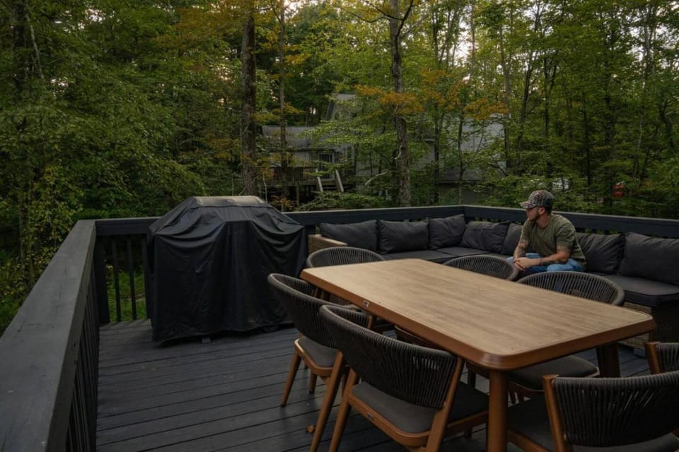 A Blind Mountainwood House in Lake Ariel