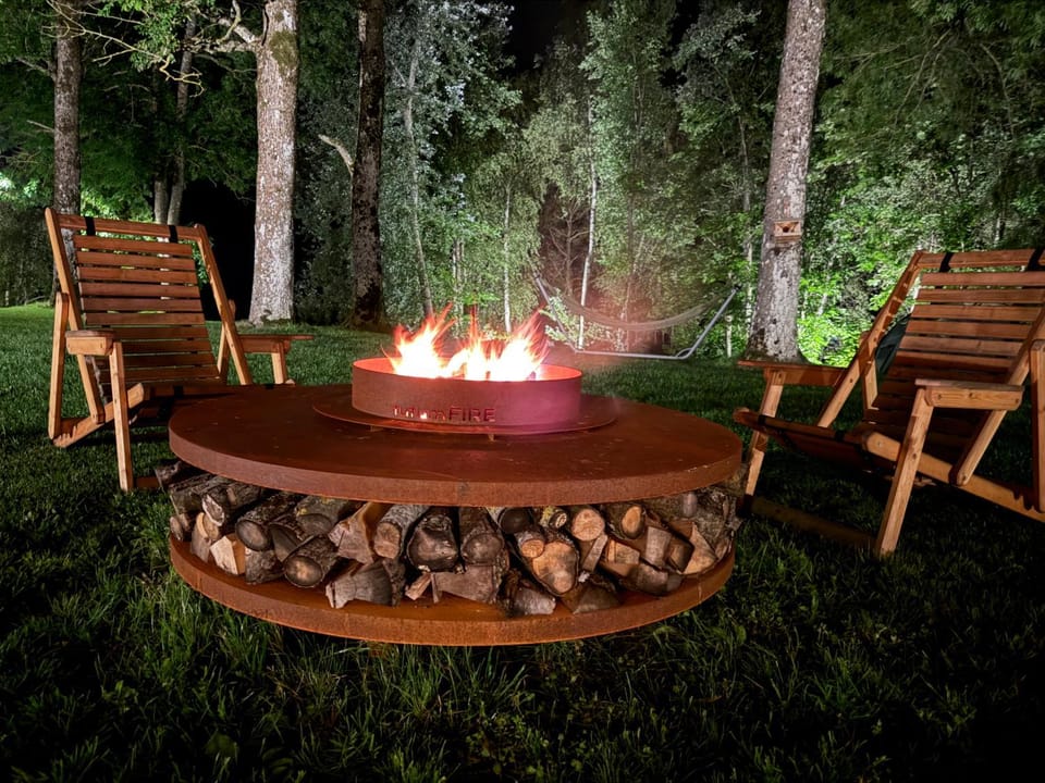Property building, Night, Natural landscape, Area and facilities