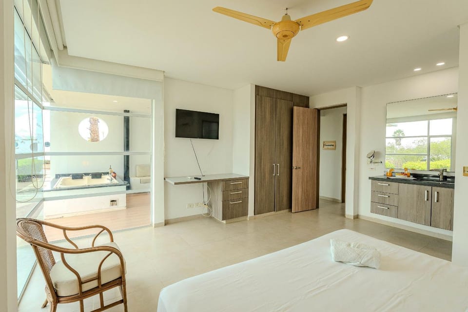 Cabaña 6 con jacuzzi privado, amoblada y tranquila Apartment in Atlantico