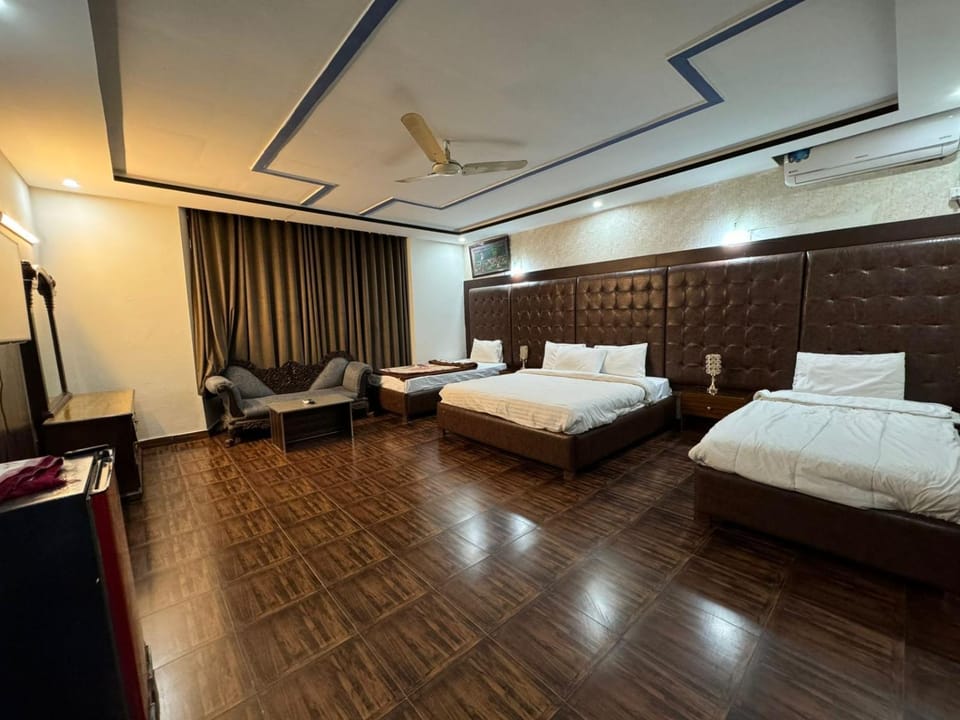 Bed, Bedroom, air conditioner