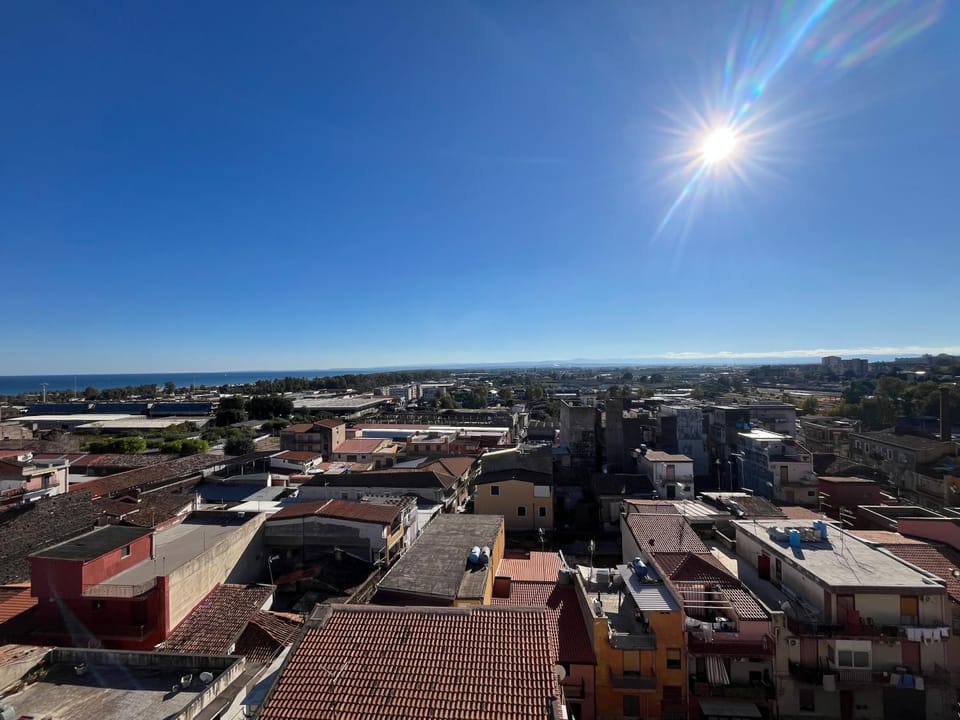 Day, Natural landscape, City view, Sea view