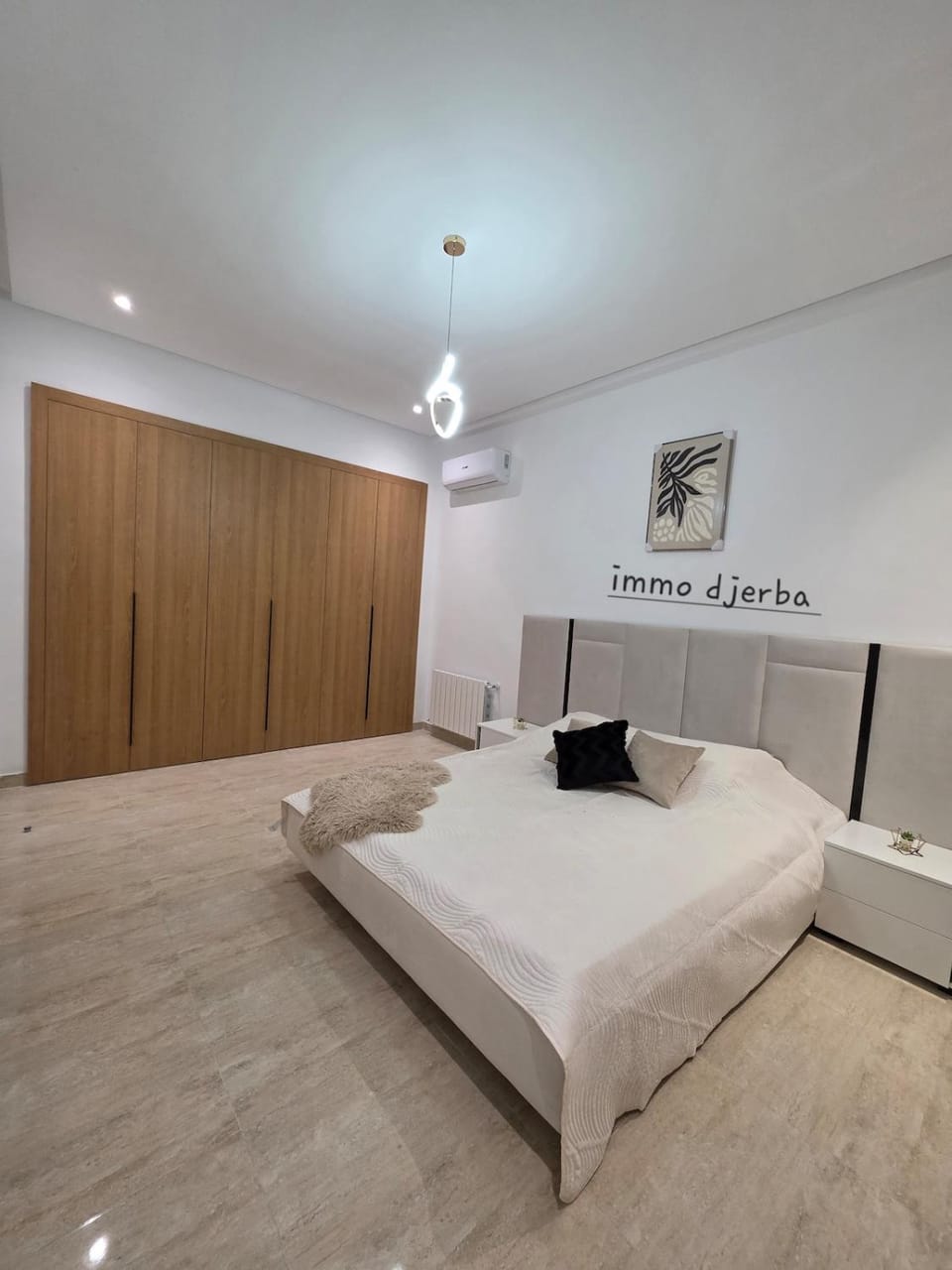 Studio une chambre sur le front de mer avec piscine partagée Apartment in Tunisia