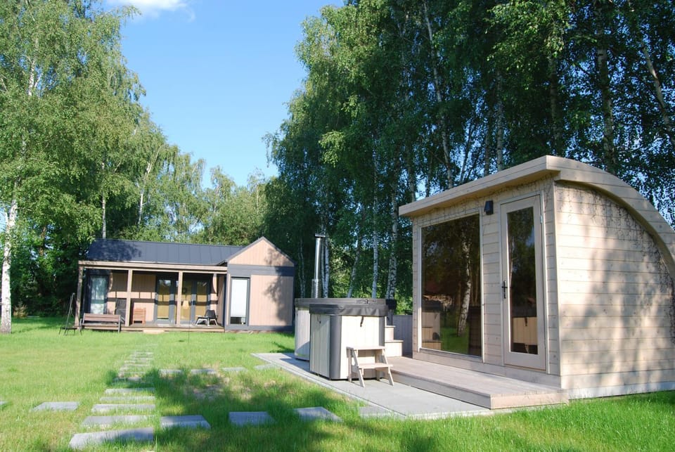 Property building, Day, Sauna, Inner courtyard view, Bath
