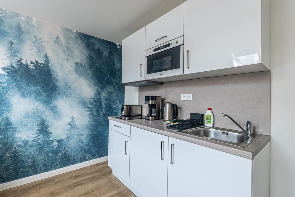 Cozy Forest Studio - Calm - Central - Stylish Apartment in Prague