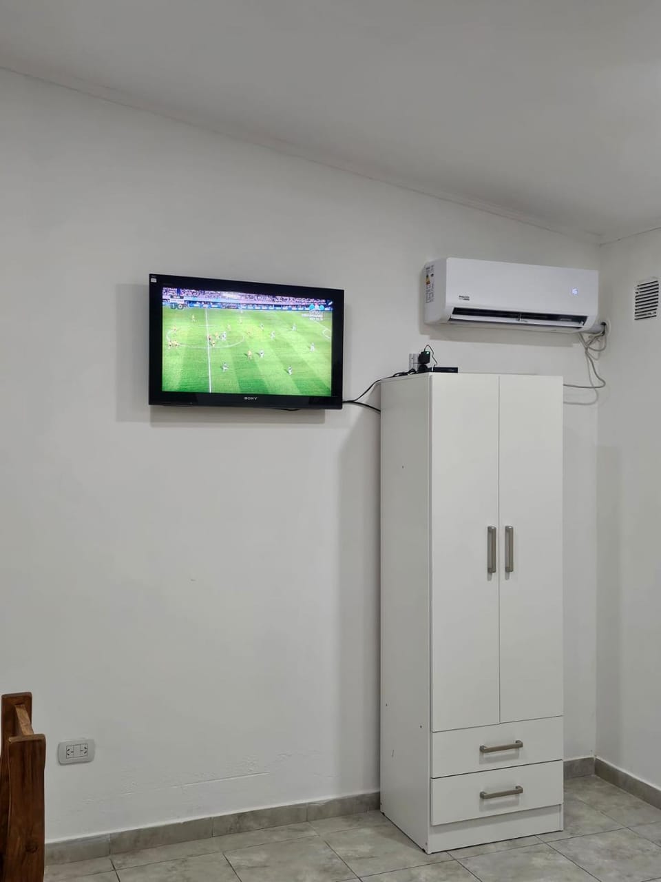 TV and multimedia, wardrobe, air conditioner