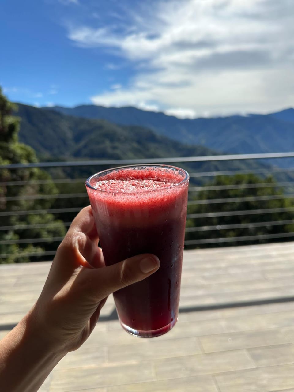 Natural landscape, Balcony/Terrace, Mountain view