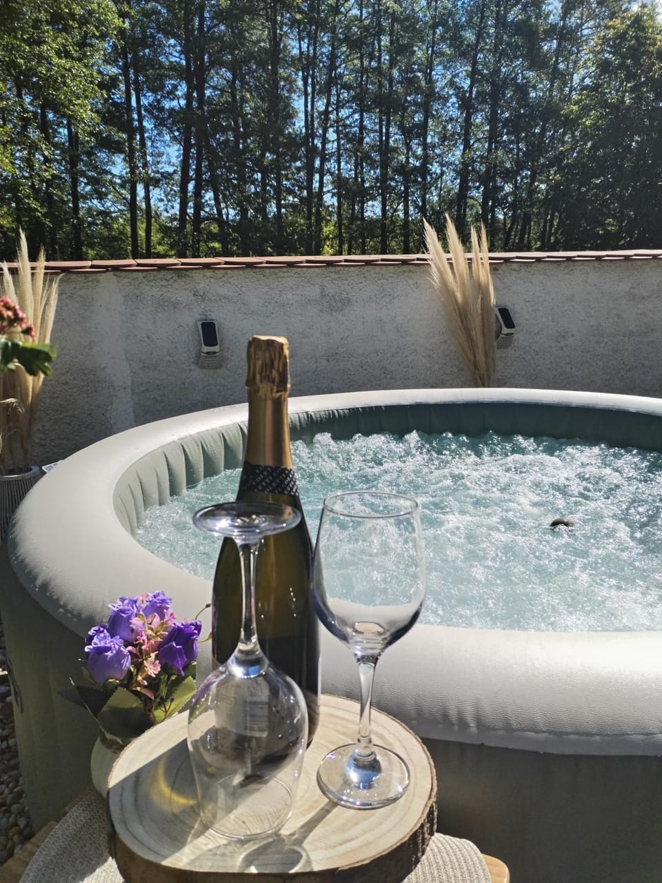Garden, Hot Tub