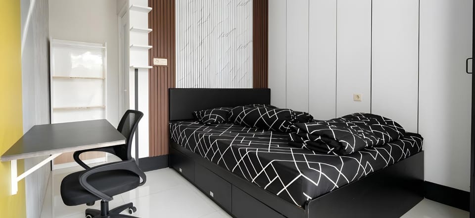 Seating area, Bedroom, older children, furniture, wardrobe