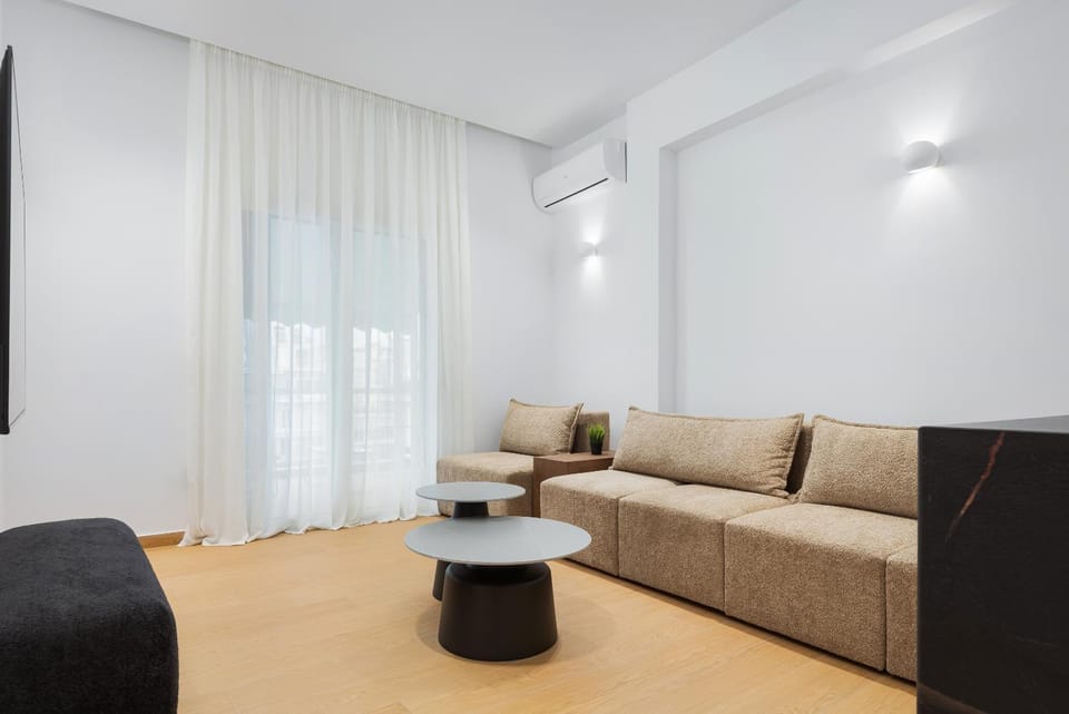 Living room, air conditioner
