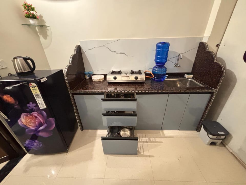 Kitchen or kitchenette, kitchen
