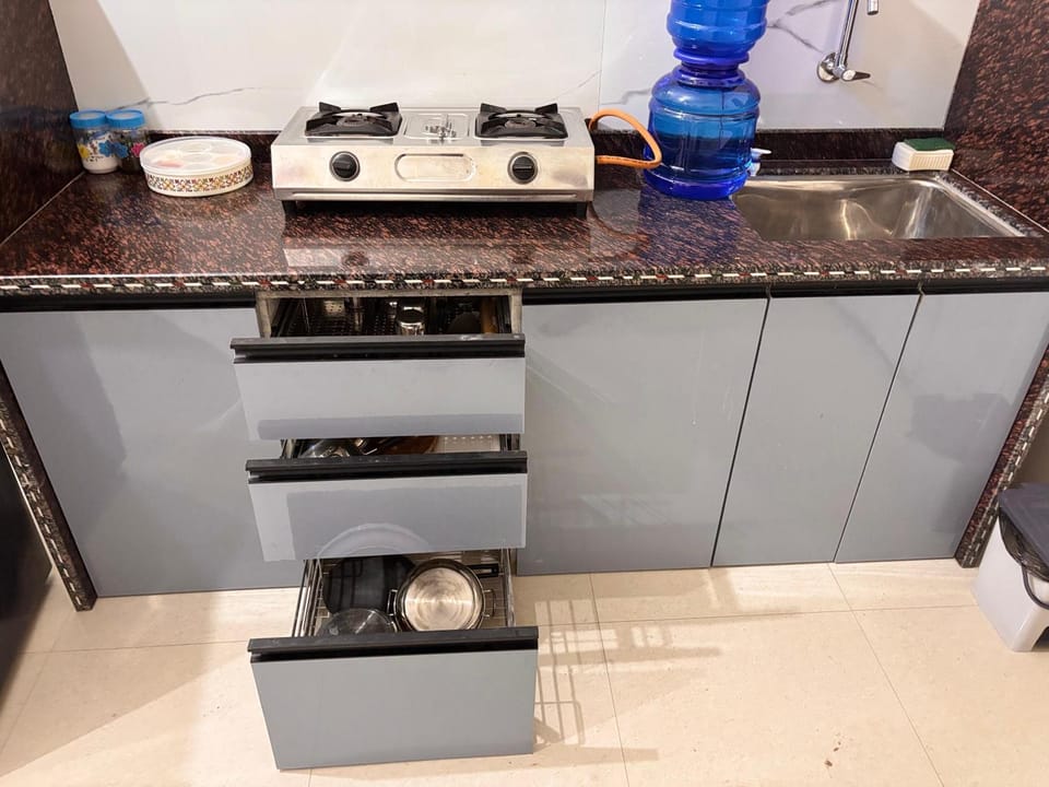 Kitchen or kitchenette, kitchen