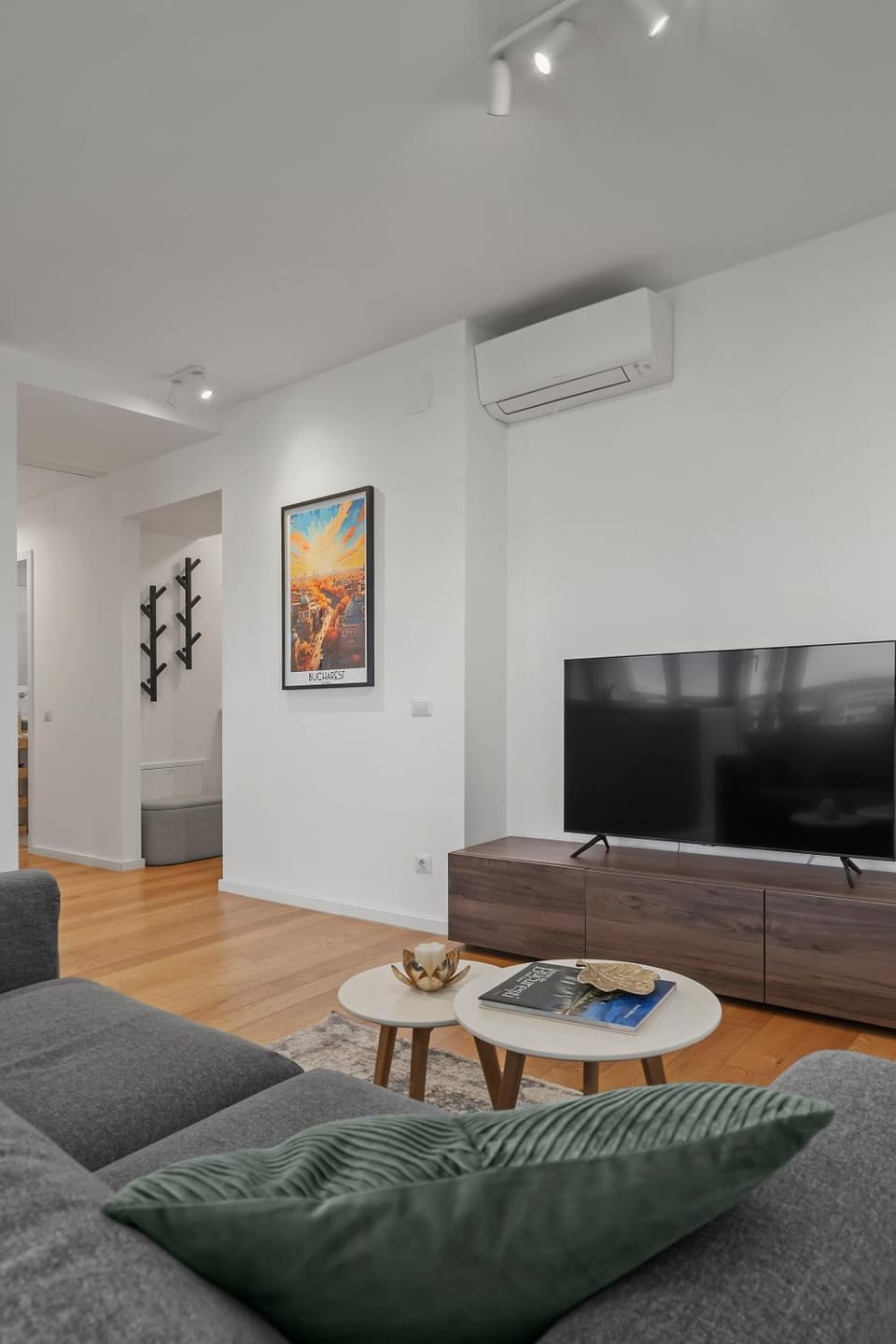 Communal lounge/ TV room, TV and multimedia, Living room, Seating area, Evening entertainment, air conditioner