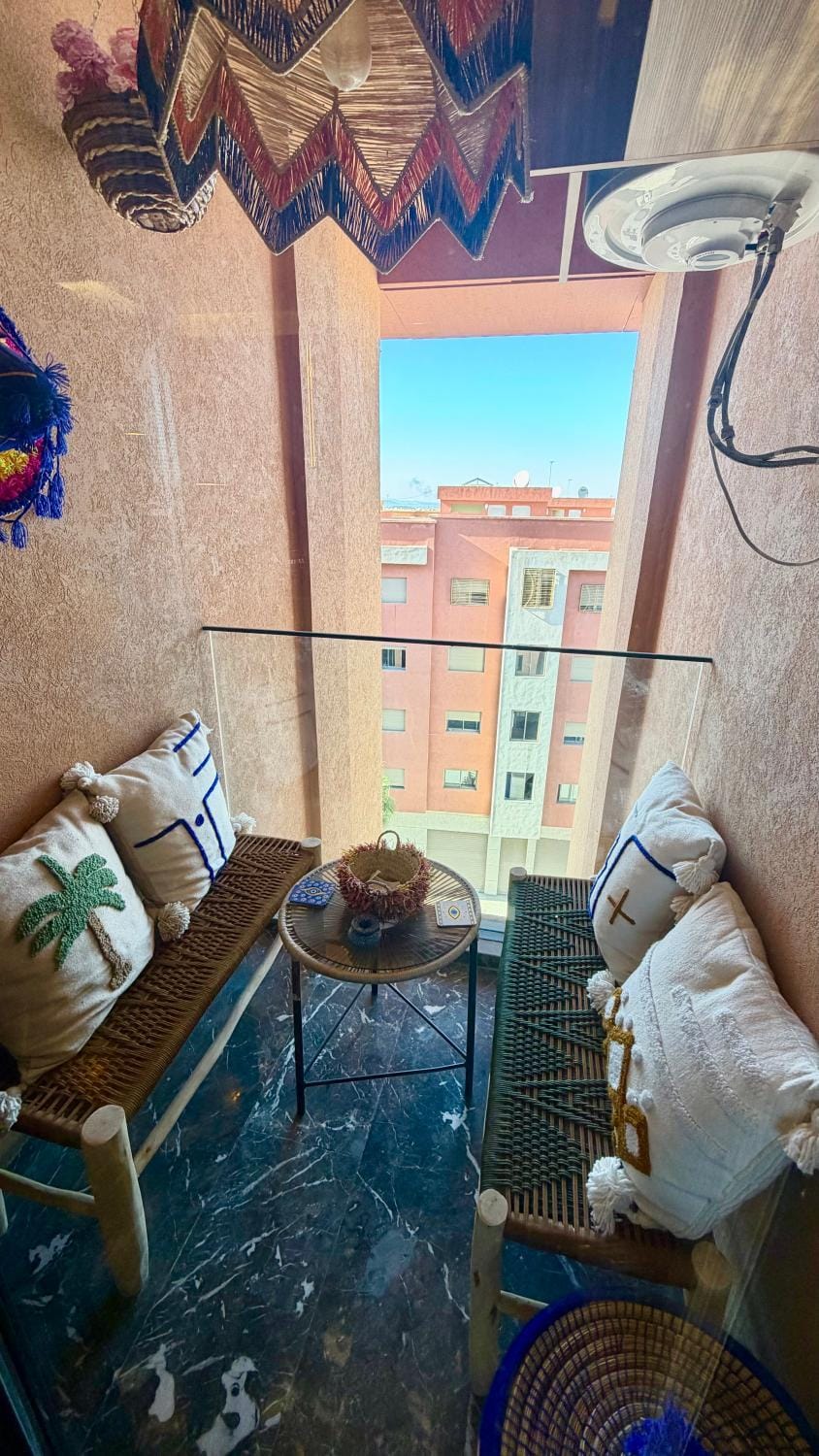 Modern Flat Near Gueliz & Train Station Apartment in Marrakesh