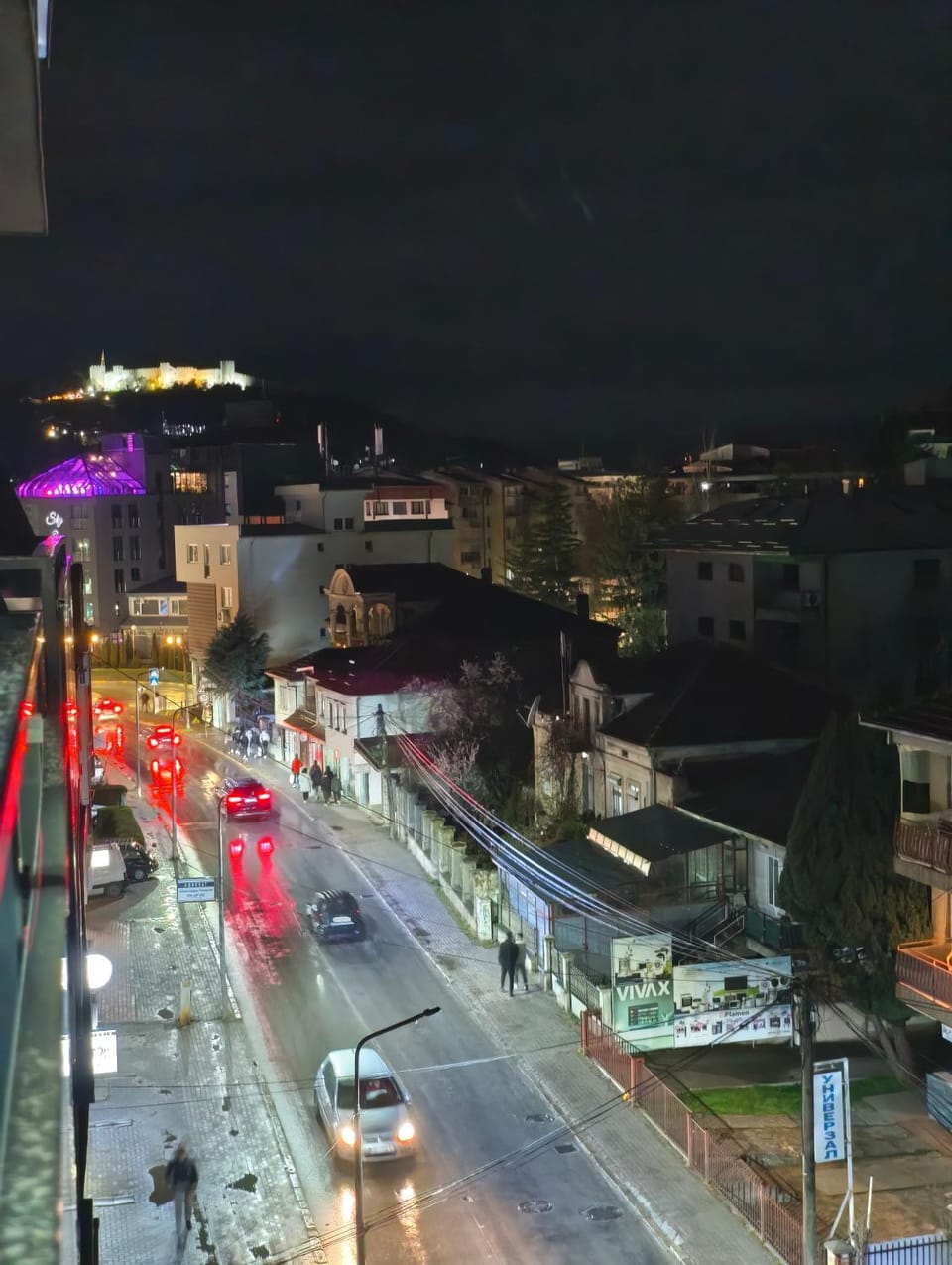 Night, Bird's eye view, Street view, Location