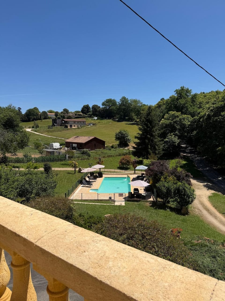 Day, Natural landscape, Pool view, Swimming pool