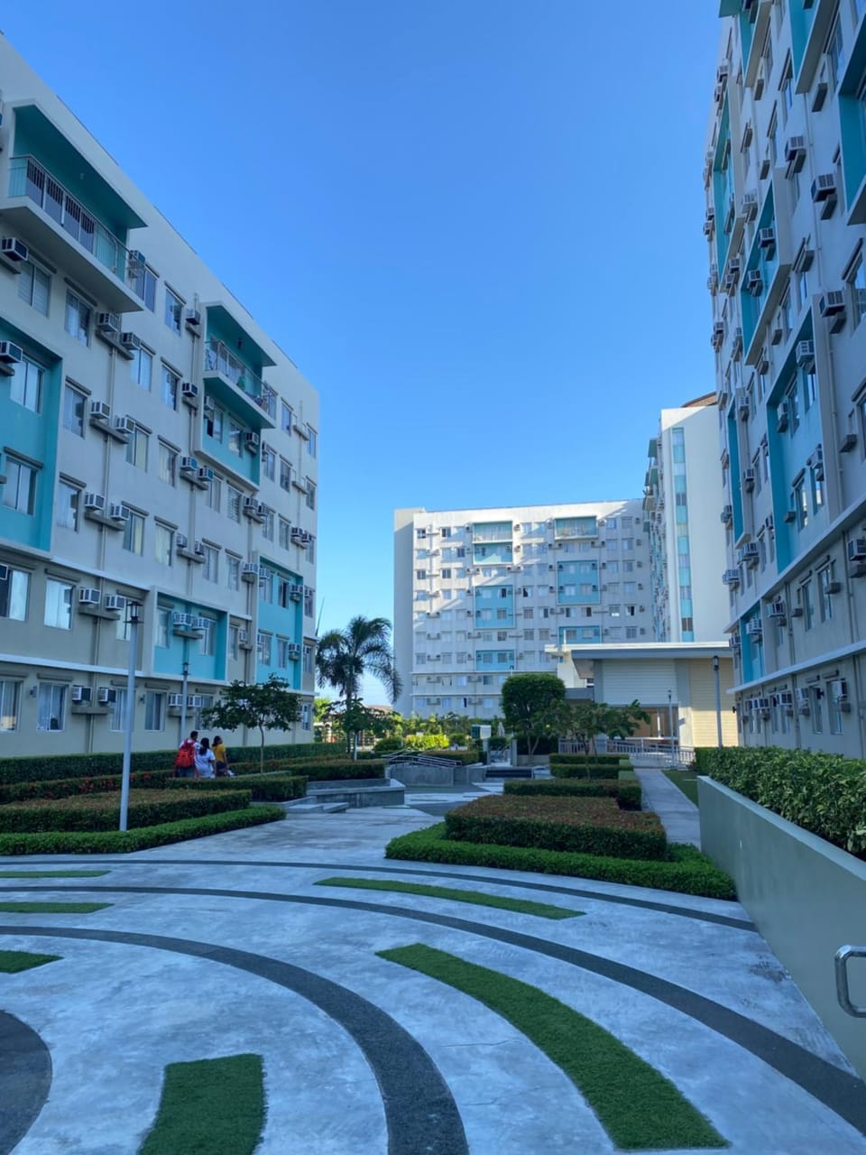 Property building, Garden view