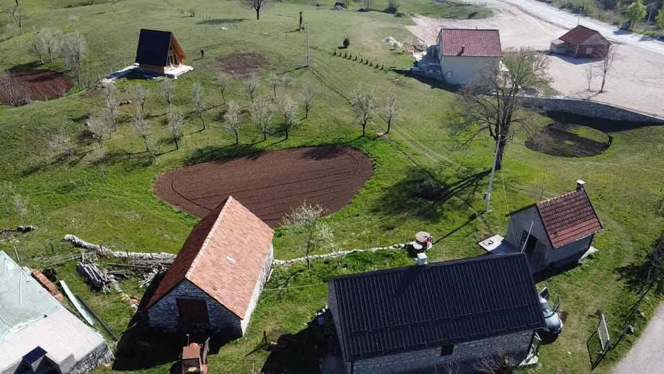 Bird's eye view, Garden