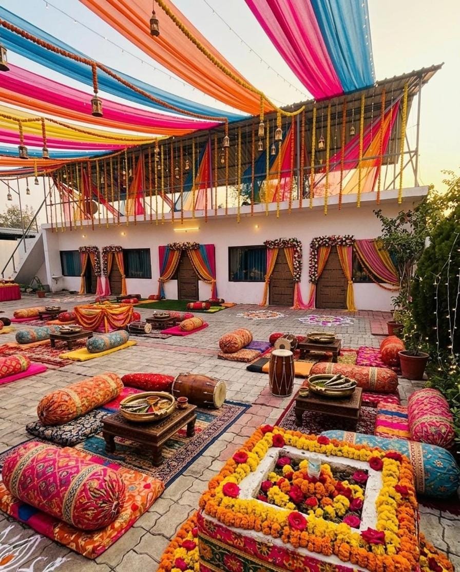 Day, Garden, Food and drinks, Garden view, wedding