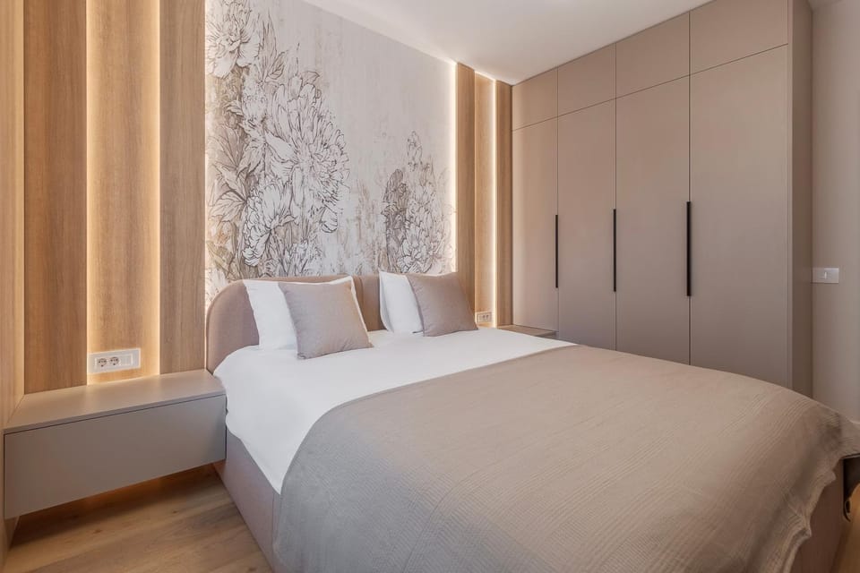 Bed, Bedroom, wardrobe