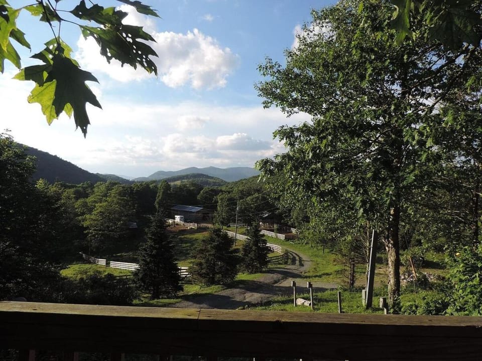Spring, Natural landscape, Mountain view