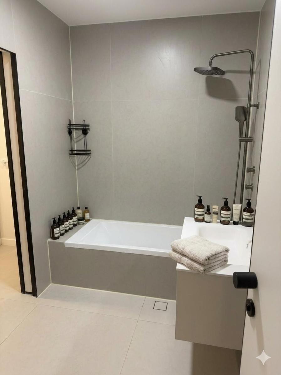 Shower, Bathroom, Bath