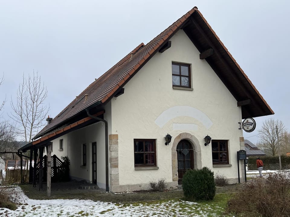 Property building, Day, Winter