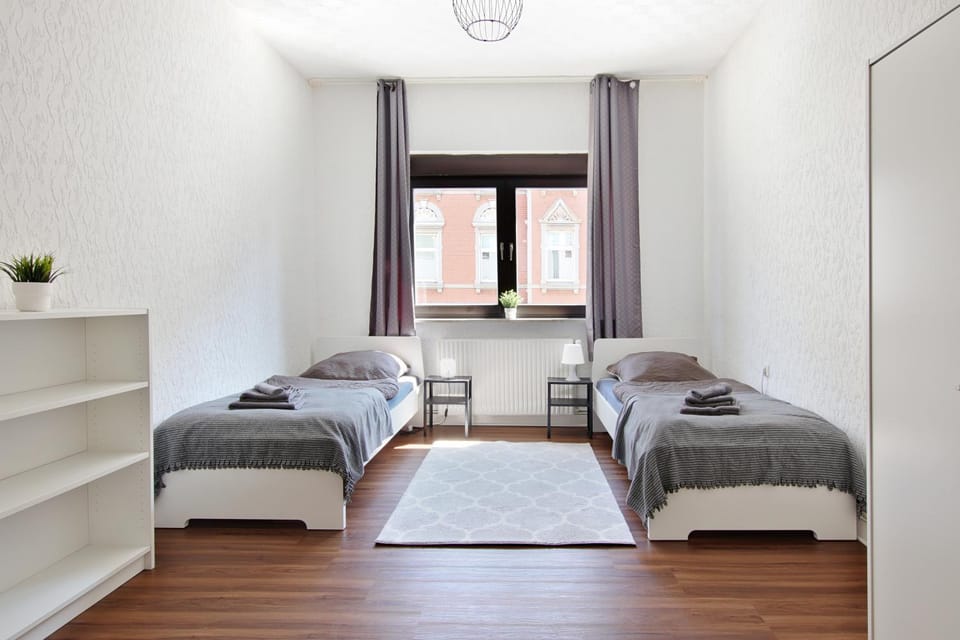 Feel good and rest well - Apartments for workers and tourists 1-4 person - WiFi - Smart TV - Garden Apartment in Gelsenkirchen