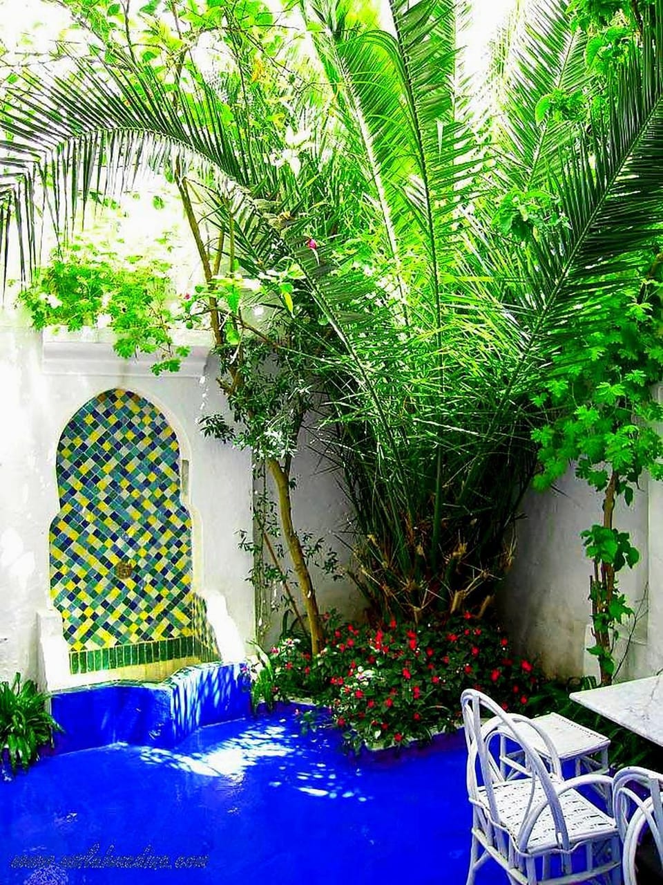 Patio, Inner courtyard view