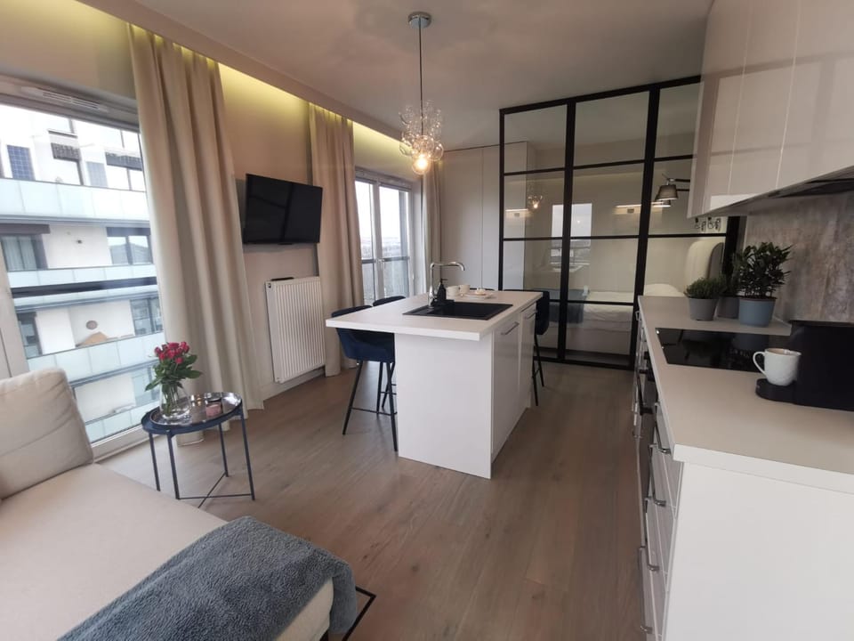 Sunset Terrace Wrocław Stadion Apartment in Wroclaw