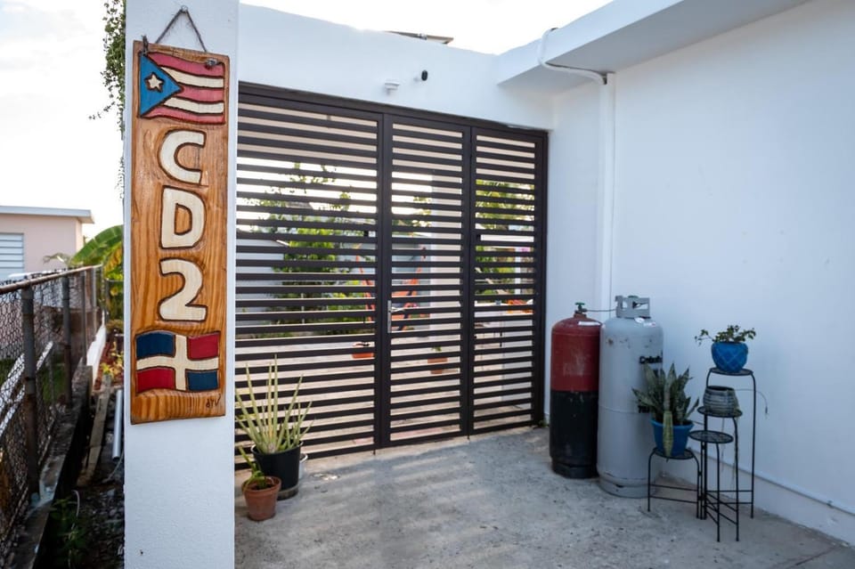 Patio, Facade/entrance, Property logo or sign