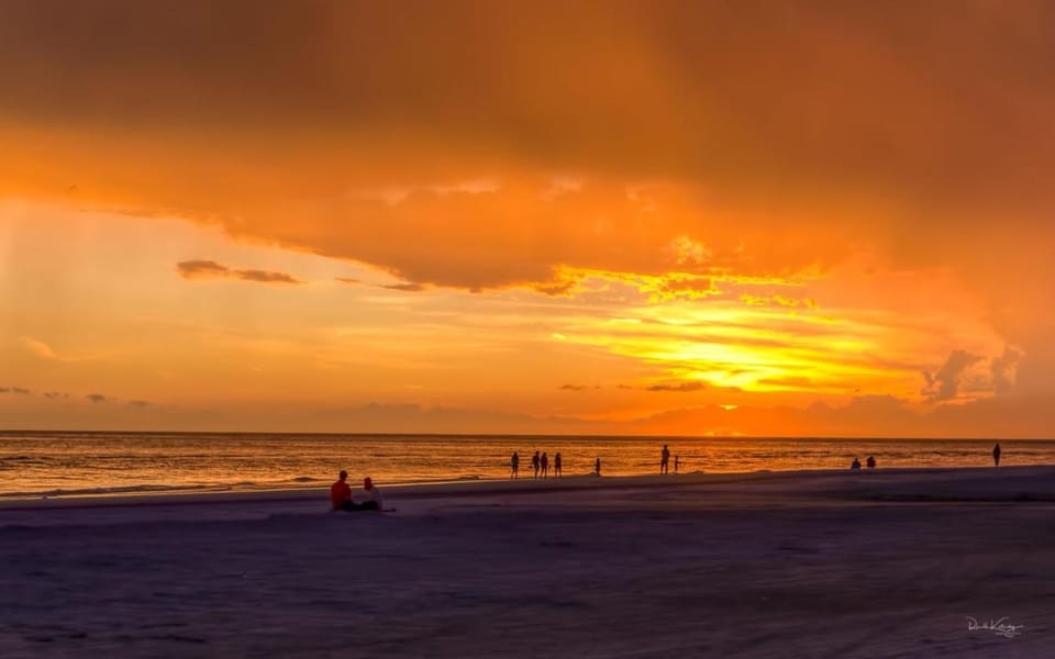 Beach, Sunset