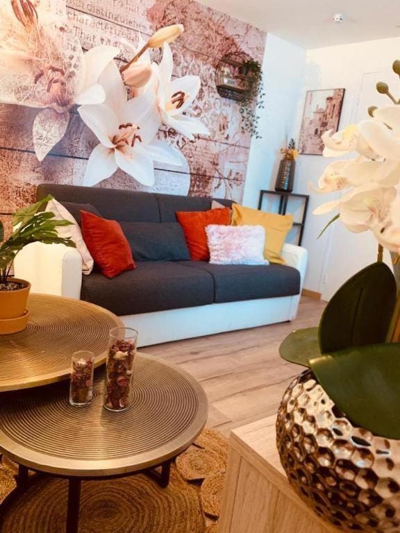 Le Spacieux Appartement avec Jacuzzi & Terrasse Apartment in Honfleur