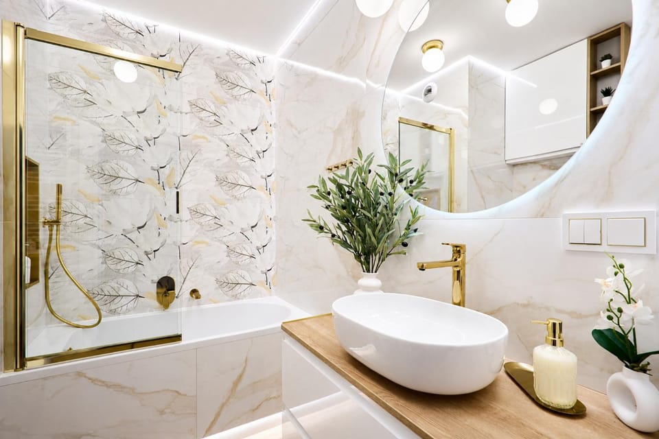 Shower, Bathroom, Bath