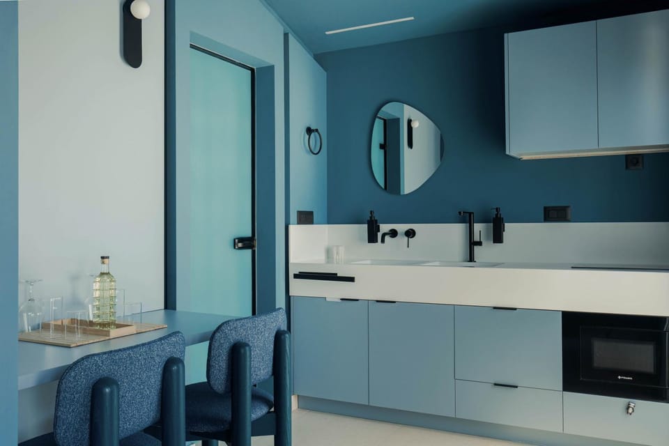 Blue cozy apartment in city center Apartment in Heraklion