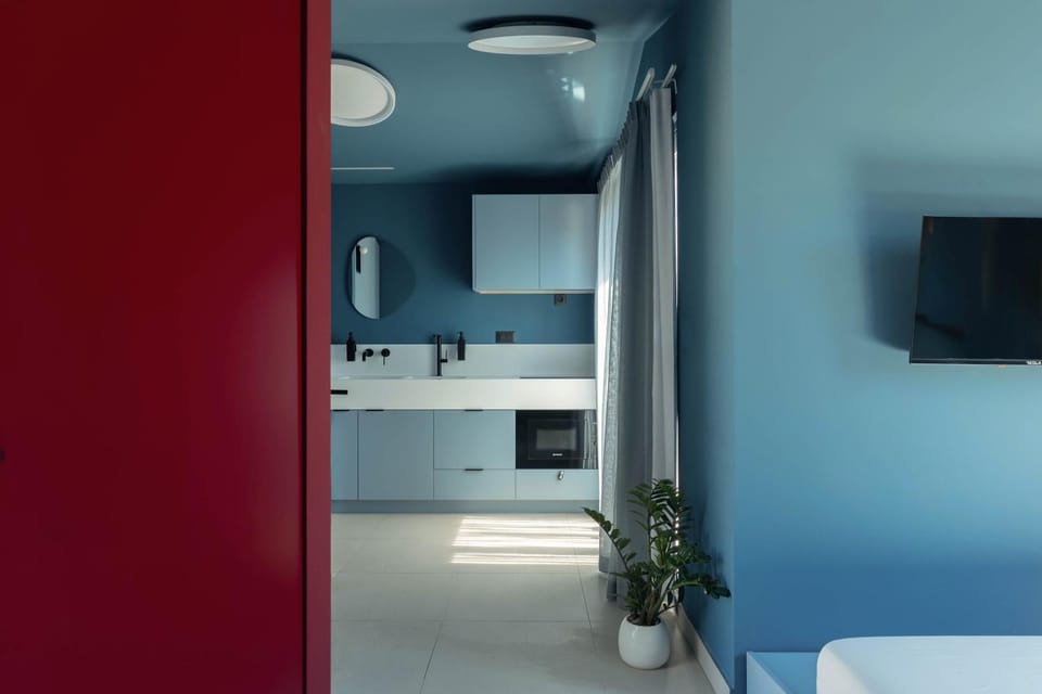 Blue cozy apartment in city center Apartment in Heraklion